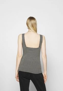 Anna Field Top - Mottled Dark Grey, Mujer -Anna Field Ventas 2022 77251f26847945d9b71e015759ee4c85
