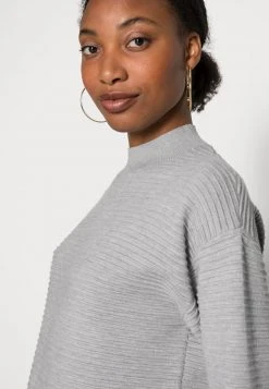 Anna Field Ottoman Jumper - Jersey De Punto - Mottled Light Grey, Mujer -Anna Field Ventas 2022 77a631950edd44308ec43f78472846d2