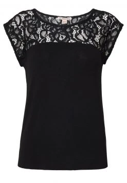 Anna Field Camiseta Básica - Black, Mujer -Anna Field Ventas 2022 7a1cb7ca5419448d91f17244e031b9b9
