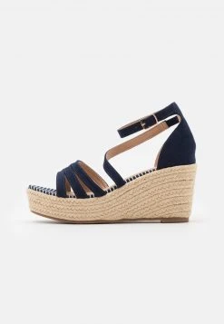 Anna Field Sandalias Con Plataforma - Blue, Mujer