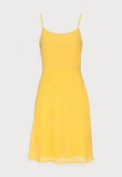 Anna Field STRAPPA FIT AND FLARE - Vestido Informal - Yellow, White, Mujer -Anna Field Ventas 2022 7a6b7fad2c184d8fb2a2c7eca8ac5256