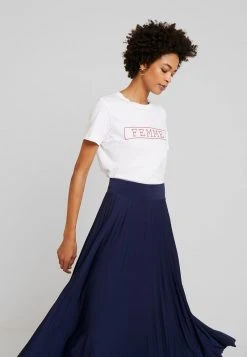 Anna Field Plisse A-line Midi Skirt - Falda Acampanada - Maritime Blue, Mujer -Anna Field Ventas 2022 7ab564a26da040e68012a316977b7a10