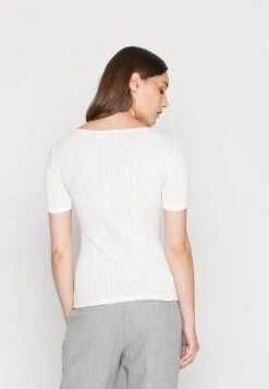 Anna Field Camiseta Básica - White, Mujer -Anna Field Ventas 2022 7ad71a1b060a407092d1c4fbb558249f