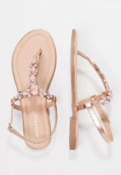 Anna Field Sandalias De Dedo - Rose Gold, Mujer -Anna Field Ventas 2022 7bbfb1d7134540f89295e486c7807547