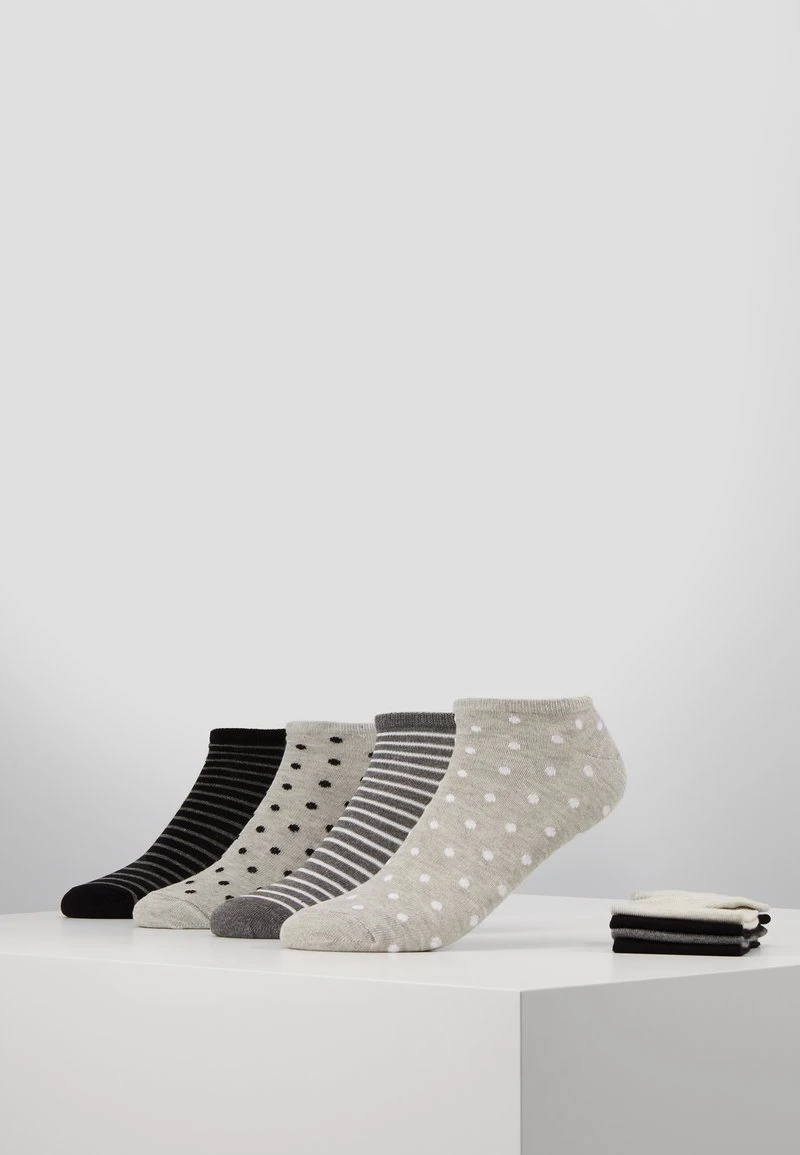 Anna Field 8PP SPOT STRIPE - Calcetines - Grey, Mujer 3 Anna Field 8PP SPOT STRIPE - Calcetines - Grey, Mujer