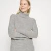 Anna Field WOOL BLEND TURTLENECK - Jersey De Punto - Mottled Light Grey, Mujer