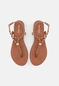 Anna Field Sandalias De Dedo - Cognac/gold, Mujer -Anna Field Ventas 2022 7c596d3d4dd6464c819a2b72b8deb71f