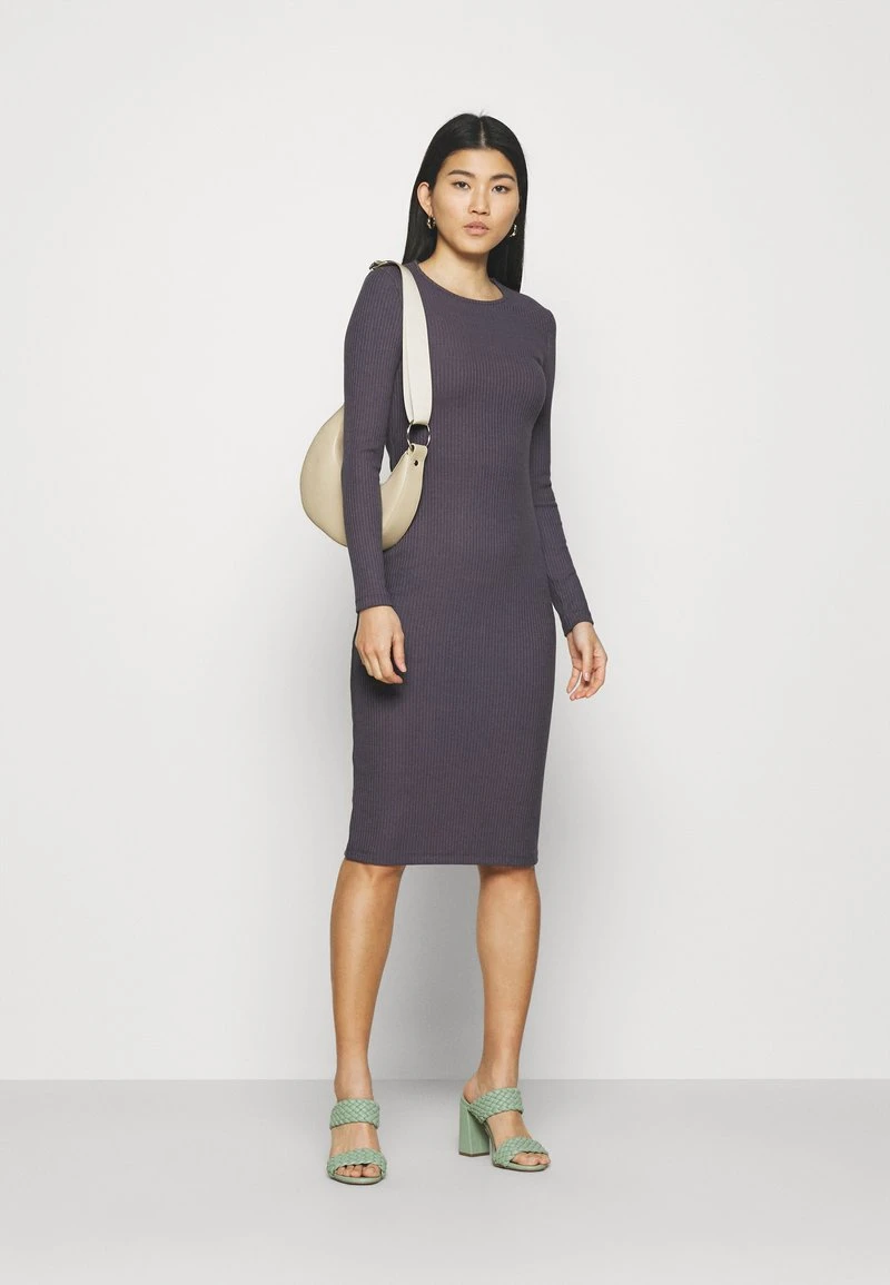 Anna Field Vestido De Punto - Dark Purple, Mujer 4 Anna Field Vestido De Punto - Dark Purple, Mujer - Imagen 2