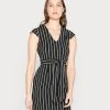 Anna Field Vestido De Tubo - Black/ White, Mujer