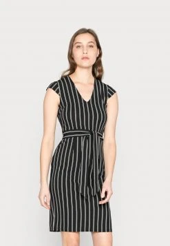 Anna Field Vestido De Tubo - Black/ White, Mujer