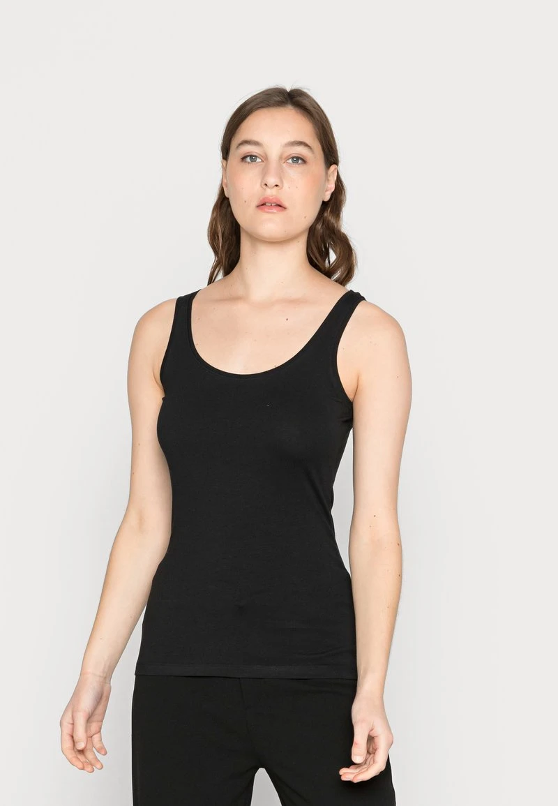 Anna Field BASIC TANK 3er Pack - Top - Black/white/dark Red, Mujer 7 Anna Field BASIC TANK 3er Pack - Top - Black/white/dark Red, Mujer - Imagen 5