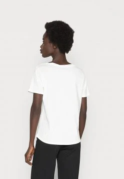 Anna Field Camiseta Básica - White, Mujer -Anna Field Ventas 2022 7f80b08435c6497b9e8eab9157e37067