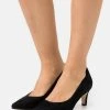 Anna Field LEATHER COMFORT - Tacones - Black, Mujer