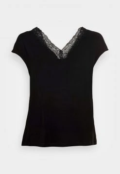 Anna Field Camiseta Básica - Black, Mujer -Anna Field Ventas 2022 85f4c38a940a4a0ab251e9e5038b8c7a