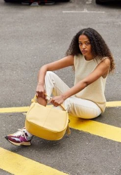 Anna Field Bolso De Mano - Yellow, Mujer