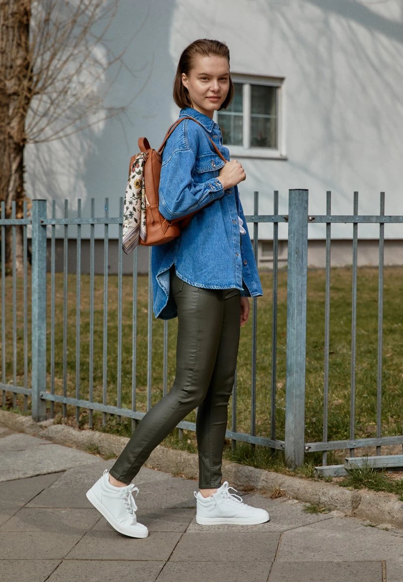 Anna Field Zapatillas Altas - White, Mujer 3 Anna Field Zapatillas Altas - White, Mujer