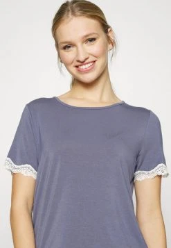 Anna Field LACE TRIM SHORT SET - Pijama - Blue, Mujer -Anna Field Ventas 2022 892d99f7ce594a20a5cbf88ec2b41b41