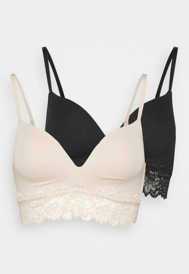 Anna Field 2 PACK - Sujetador Básico - Black/nude, Mujer 7 Anna Field 2 PACK - Sujetador Básico - Black/nude, Mujer - Imagen 5