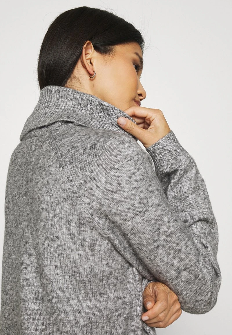 Anna Field Vestido De Punto - Mottled Dark Grey, Mujer 6 Anna Field Vestido De Punto - Mottled Dark Grey, Mujer - Imagen 4