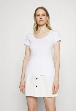 Anna Field 3 PACK - Camiseta Básica - White/mottled Light Grey/light Green, Mujer -Anna Field Ventas 2022 8e111176c65e41fe9c0d24bc7a287b33