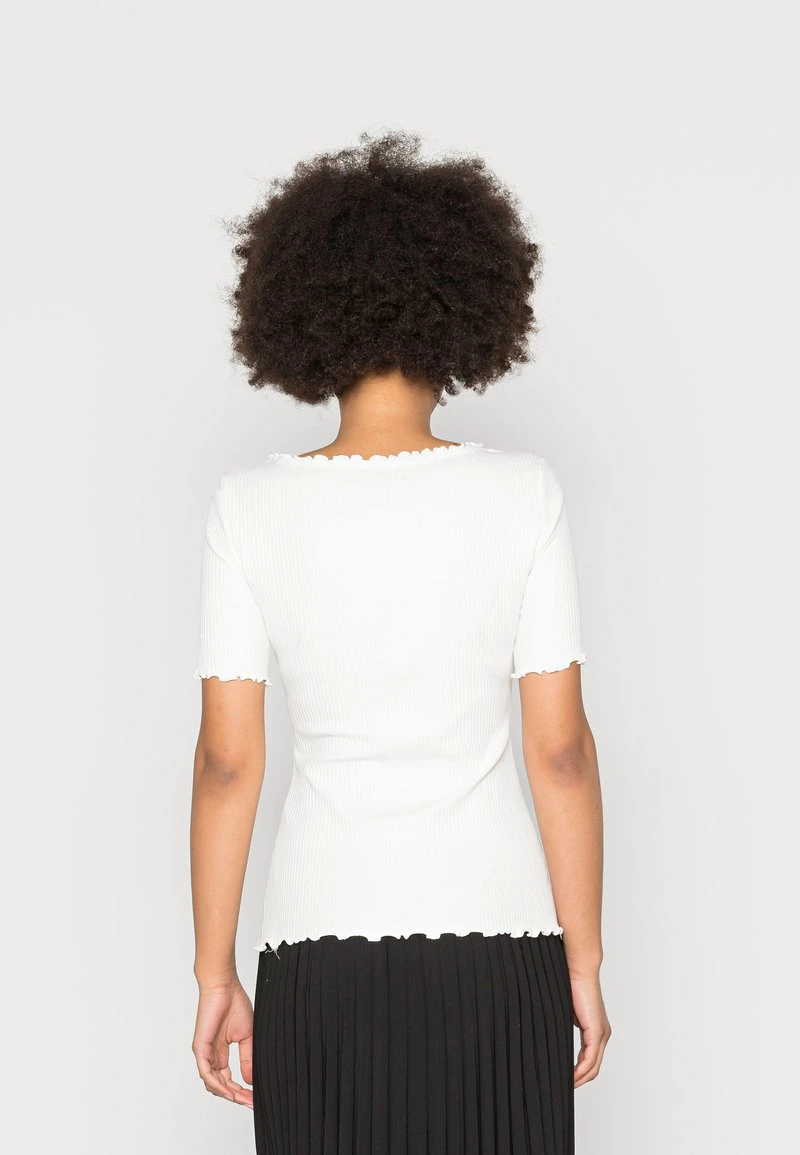 Anna Field Camiseta Básica - White, Mujer 5 Anna Field Camiseta Básica - White, Mujer - Imagen 3