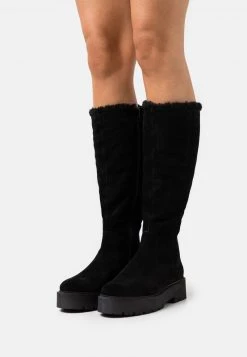 Anna Field LEATHER - Botas Para La Nieve - Black, Mujer