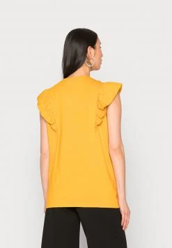 Anna Field Camiseta Básica - Dark Yellow, Mujer -Anna Field Ventas 2022 8f0528323cb34629905f319c8b131dbd