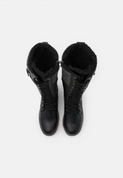 Anna Field WINTER BOOTS - Botas Con Cordones - Black, Mujer -Anna Field Ventas 2022 8f96cc277f504823866b85ba971d109d
