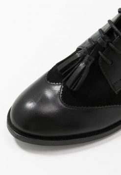 Anna Field LEATHER FLAT SHOES - Zapatos De Vestir - Black, Mujer -Anna Field Ventas 2022 900bd1a924044d64bfdd9c47c15eb448