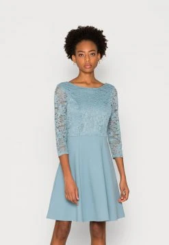 Anna Field Vestido De Cóctel - Light Blue, Mujer