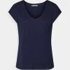 Anna Field Camiseta Básica - Dark Blue, Mujer -Anna Field Ventas 2022 9251b509b9f54b0ba1cf20c76eafcea2