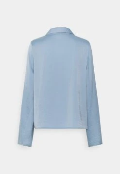 Anna Field HAMMERED SATIN PJ SET - Pijama - Blue Denim, Mujer -Anna Field Ventas 2022 92e5636d1b2e4fe5920f004419e1795b