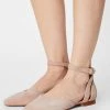 Anna Field LEATHER - Bailarinas Con Hebilla - Beige, Mujer