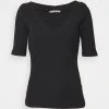 Anna Field Camiseta Estampada - Black, Mujer -Anna Field Ventas 2022 93faf6dbc83444d090a628308ebf4b19