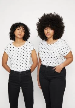 Anna Field 3 PACK - Camiseta Estampada - Light Blue/white/black, Mujer -Anna Field Ventas 2022 94c7c185f257484fb1e39543b634bc90