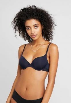 Anna Field NADINE 2PP TSHIRT BRA PLAIN MICRO W LACE WING - Sujetador Básico - Black /dark Blue, Mujer -Anna Field Ventas 2022 95b12c59186843c9919acd55af2627b8