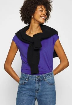 Anna Field Camiseta Básica - Clematis Blue, Mujer -Anna Field Ventas 2022 98348973ebae43f9a605c6b4952b7394