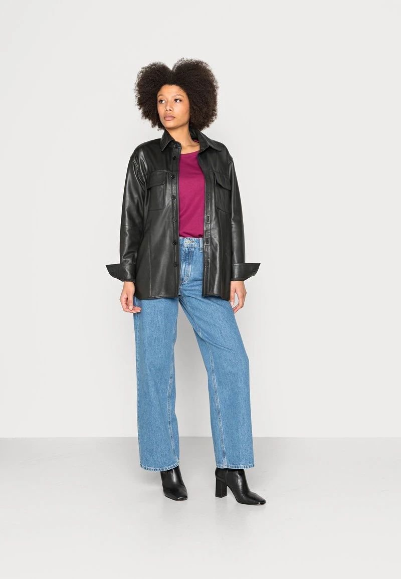 Anna Field Camiseta Básica - Dark Red, Mujer 4 Anna Field Camiseta Básica - Dark Red, Mujer - Imagen 2