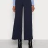 Anna Field Flared Leg Business Trousers - Pantalones - Dark Blue, Mujer -Anna Field Ventas 2022 9b72400114d349b19efdd60299218e19