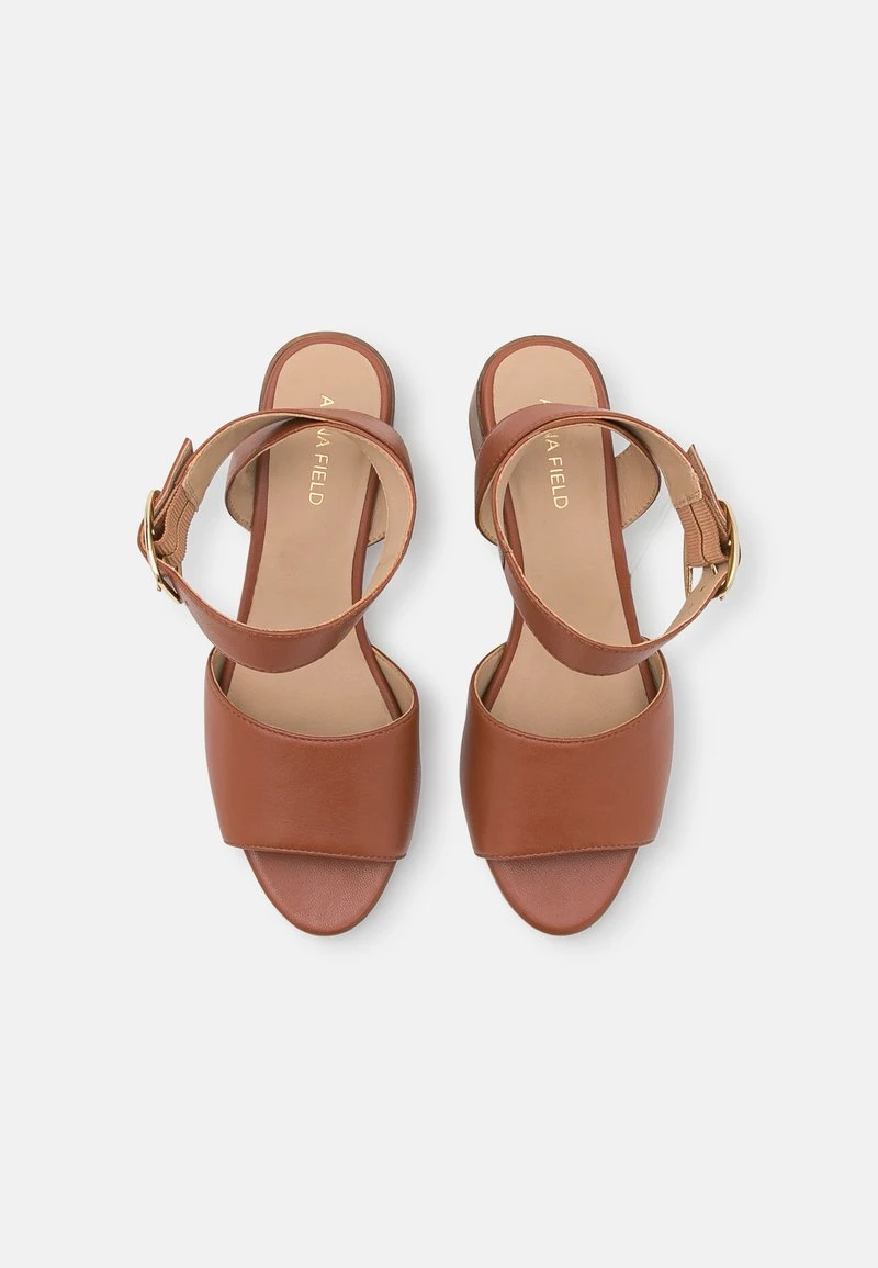 Anna Field LEATHER - Sandalias - Cognac, Mujer 6 Anna Field LEATHER - Sandalias - Cognac, Mujer - Imagen 4