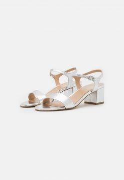Anna Field LEATHER - Sandalias - Silver, Mujer -Anna Field Ventas 2022 9c436f03a66a45fdae91f75d4b462efa