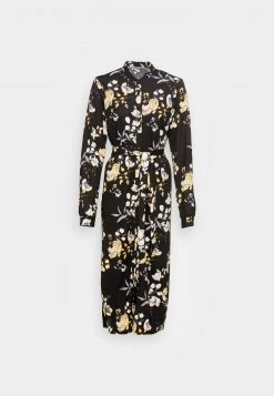 Anna Field SHIRT COLLAR MIDI BELTED DRESS - Vestido Camisero - Black/yellow/white, Mujer 10 Anna Field SHIRT COLLAR MIDI BELTED DRESS - Vestido Camisero - Black/yellow/white, Mujer -Anna Field Ventas 2022 9e0a31ee05004e0385a78e4463264e03