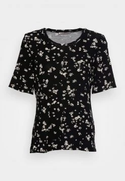 Anna Field Camiseta Estampada - Black, Mujer -Anna Field Ventas 2022 9f28e899ef204e25995646648167a064
