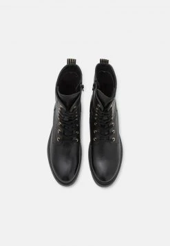 Anna Field LEATHER - Botines Con Cordones - Black, Mujer -Anna Field Ventas 2022 a24a48fac1ba415c808653b8c7543249
