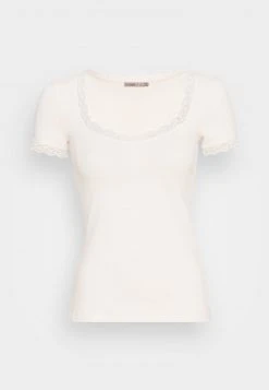 Anna Field Camiseta Básica - Sand, Mujer -Anna Field Ventas 2022 a4288a0b634a46ae877310539a03668b