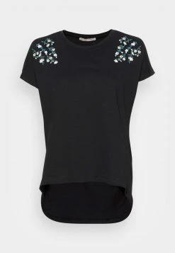 Anna Field MANDALA DITSY FLOWER SHOULDER TEE - Camiseta Estampada - Black, Mujer -Anna Field Ventas 2022 a59a71a3d2064a62be2d50cd9c1fb513