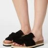 Anna Field COMFORT LEATHER - Pantuflas - Black, Mujer -Anna Field Ventas 2022 a67762b58ae342488ab4628b8593e504