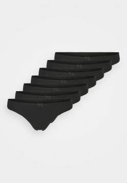 Anna Field GEORGINA 7PP THONG COTTON - Tanga - Black, Mujer -Anna Field Ventas 2022 a6a3e2f300854de2b5b687b460d0f69a
