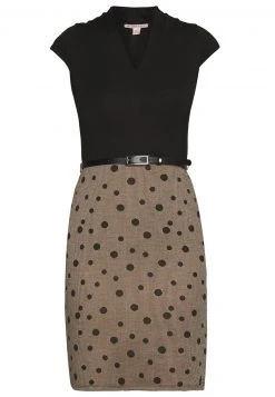 Anna Field Vestido De Tubo - Beige/black, Mujer -Anna Field Ventas 2022 a8724334097f4775aa437879c66b757b