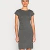 Anna Field Vestido Ligero - Mottled Dark Grey, Mujer